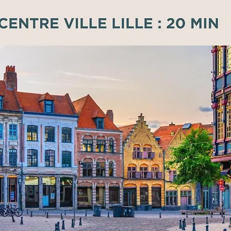 Villa Du Touquet - 10 Pers Proche Lille Bois-Grenier