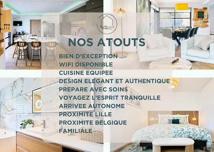 Du Touquet - 10 Pers Proche Lille Villa