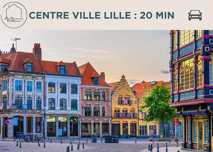 Villa Du Touquet - 10 Pers Proche Lille Bois-Grenier